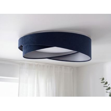 LED laelamp GALAXY MODERN LED/24W/230V läbimõõt 55 cm sinine/hõbedane