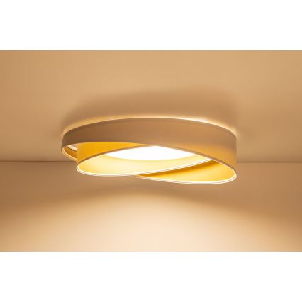 LED-laelamp GALAXY MODERN LED/24W/230V läbimõõt 55 cm valge/kuldne