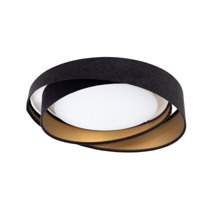 LED-laelamp GALAXY MODERN LED/24W/230V Ø 55 cm must/kuldne