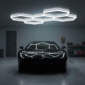 LED laelamp HEXLINE LED/216W/230V 6500K 208x300 cm valge