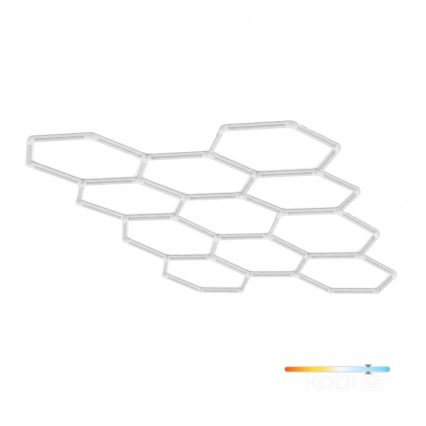 LED laelamp HEXLINE LED/513W/230V 6500K 300x516 cm valge