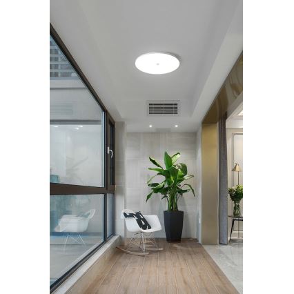 LED laelamp hämaruse- ja liikumisanduriga MORETTI LED/24W/230V läbimõõt 30 cm IP40 6500K