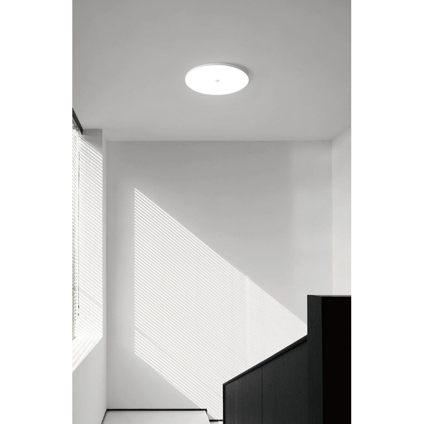 LED laelamp hämaruse- ja liikumisanduriga MORETTI LED/24W/230V läbimõõt 30 cm IP40 6500K
