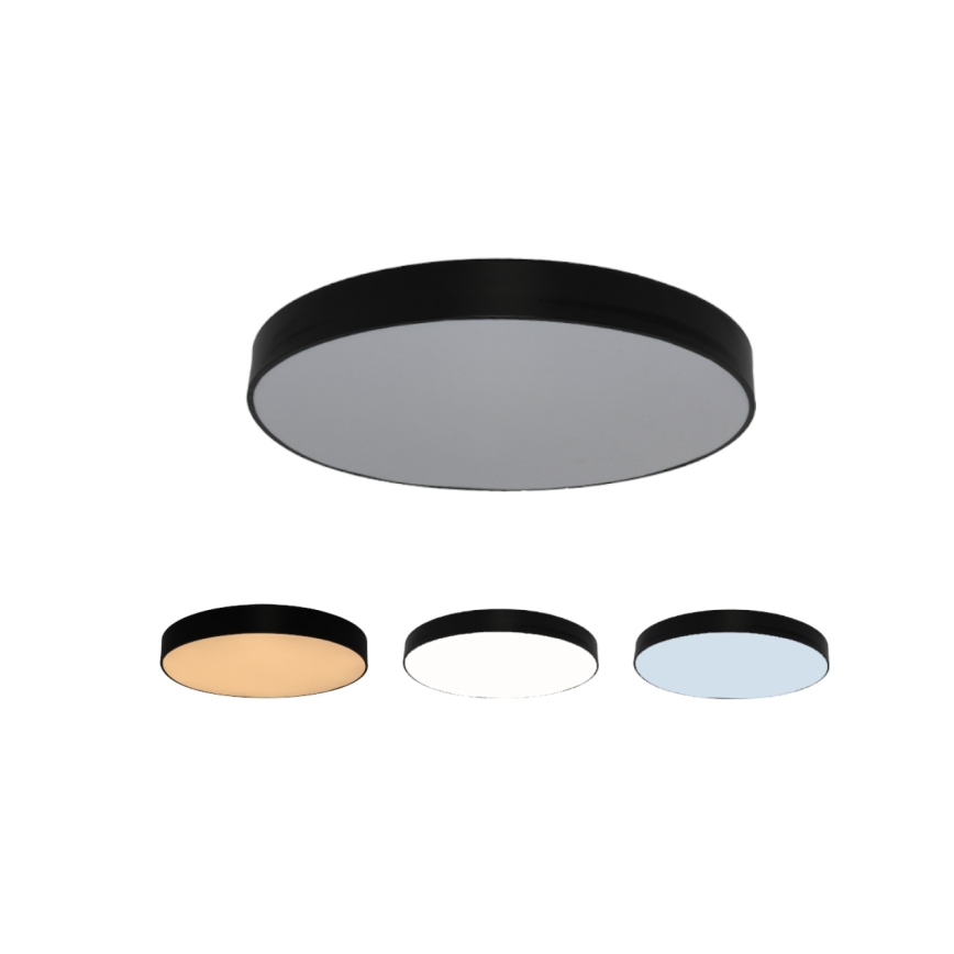 LED-laelamp LED/135W/230V 3000/4000/6500K läbimõõt 80 cm must