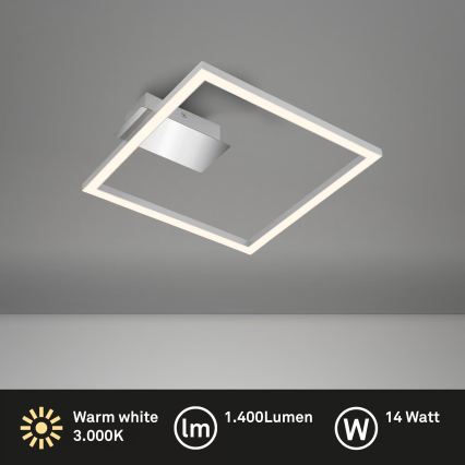 LED laelamp LED/14W/230V, mati kroomviimistlus