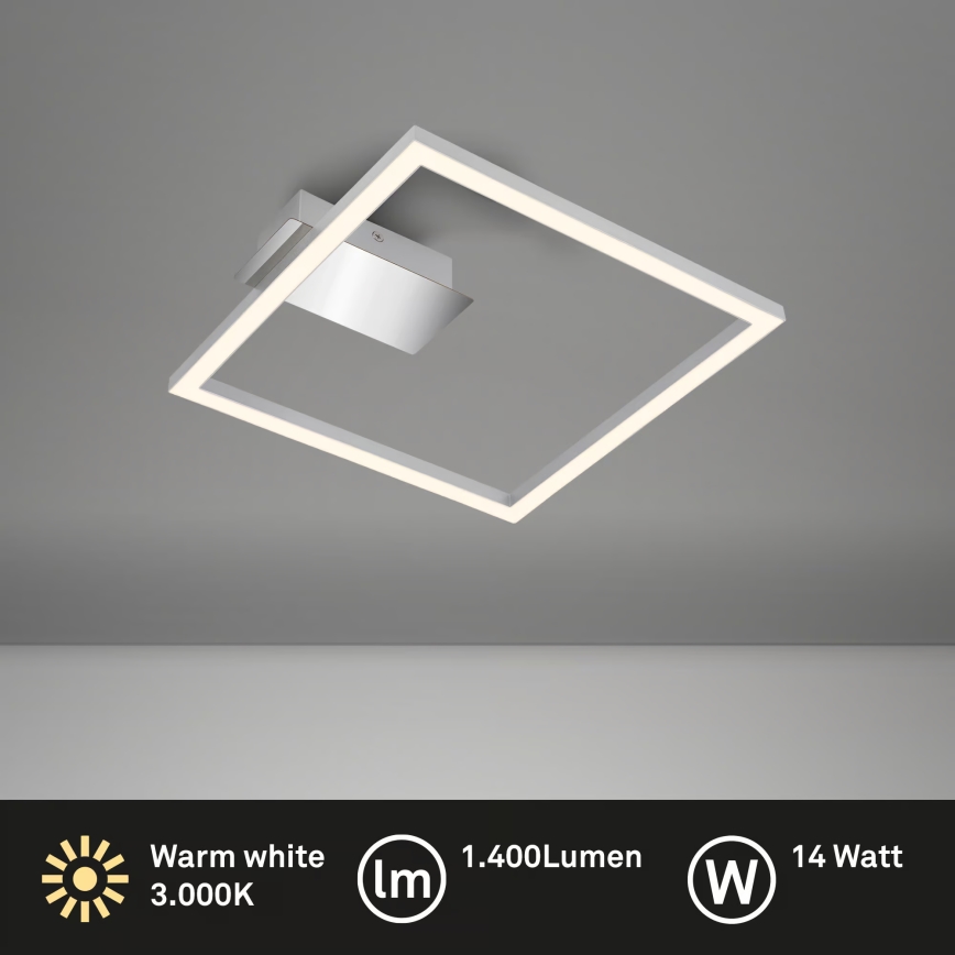 LED laelamp LED/14W/230V, mati kroomviimistlus