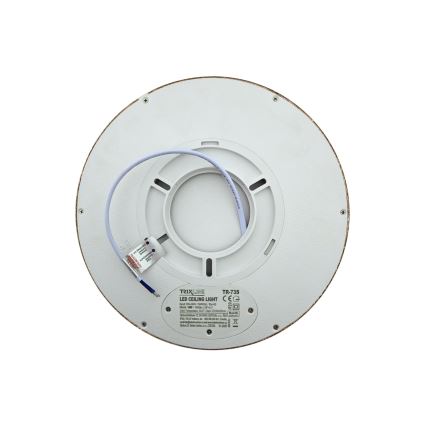 LED laelamp LED/18W/230V 3000/4000/6500K läbimõõt 23 cm pruun