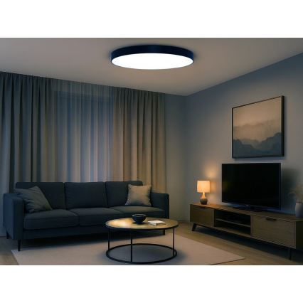 LED laelamp LED/200W/230V 3000/4000/6500K Ø 100 cm must