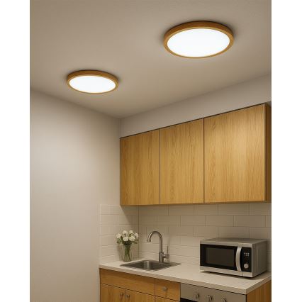 LED laelamp LED/24W/230V 3000/4000/6500K läbimõõt 30 cm beež