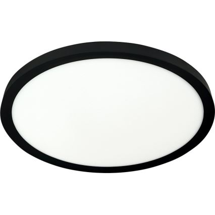 LED laelamp LED/24W/230V 3000/4000/6500K läbimõõt 30 cm must