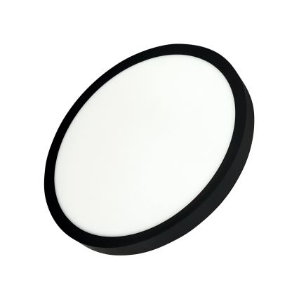 LED laelamp LED/24W/230V 3000/4000/6500K läbimõõt 30 cm must