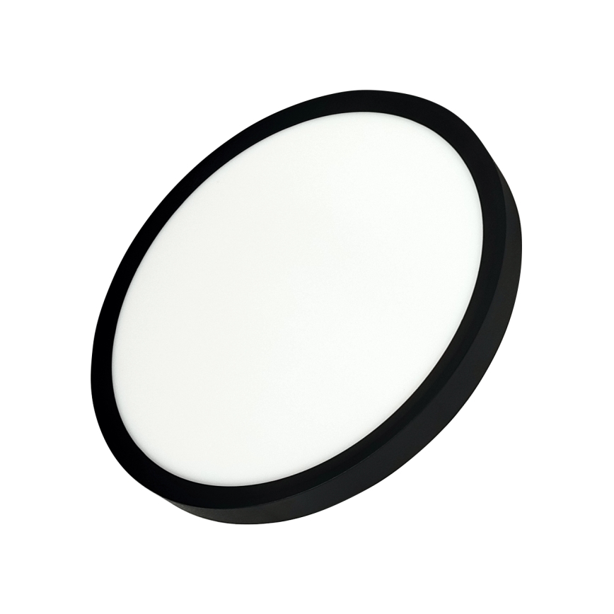 LED laelamp LED/24W/230V 3000/4000/6500K läbimõõt 30 cm must