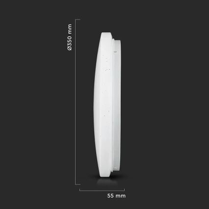 LED-laelamp LED/24W/230V 35cm 3000K/4000K/6400K