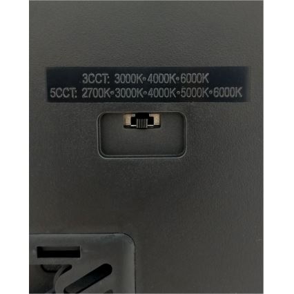 LED laelamp LED/32W/230V 3000/4000/6500K 40x40 cm must