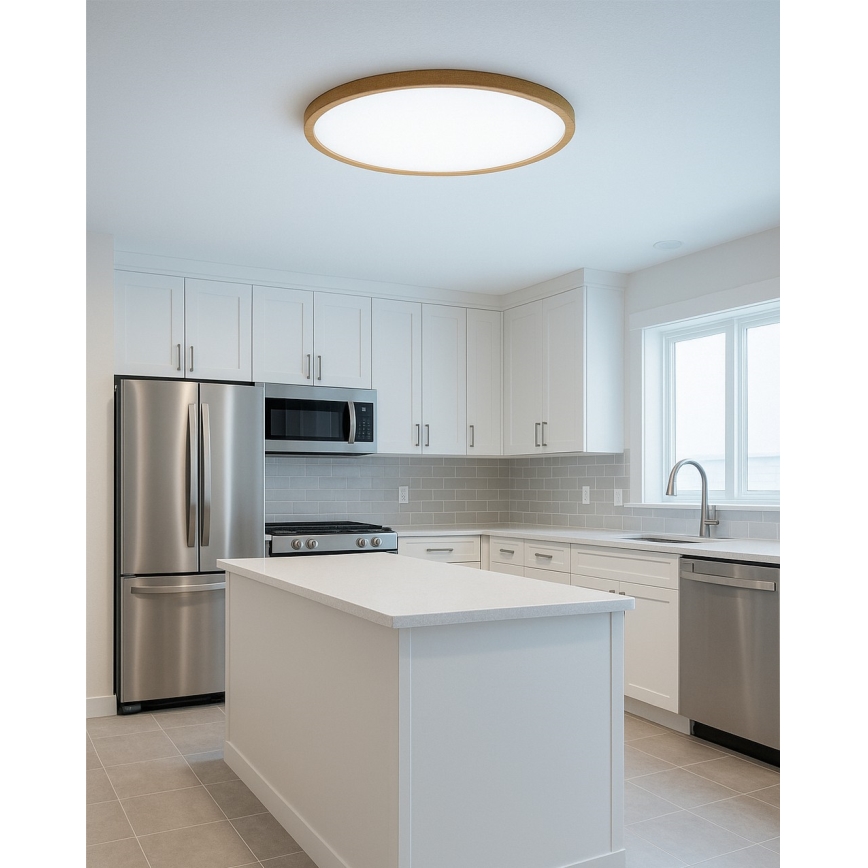 LED laelamp LED/32W/230V 3000/4000/6500K läbimõõt 40 cm beež