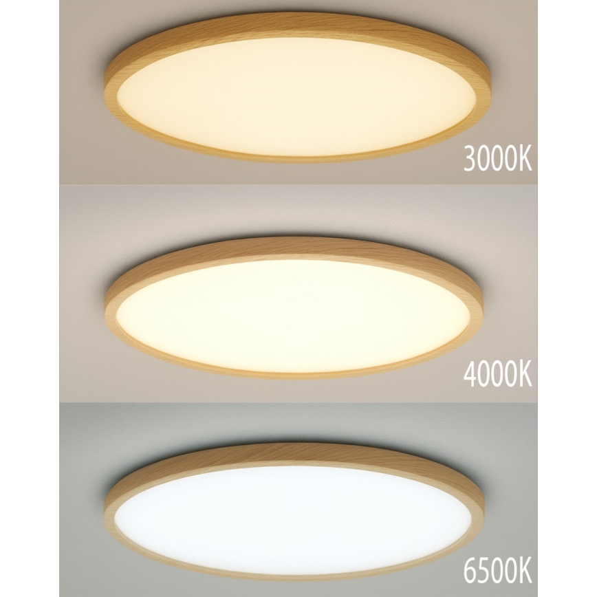 LED laelamp LED/32W/230V 3000/4000/6500K läbimõõt 40 cm beež