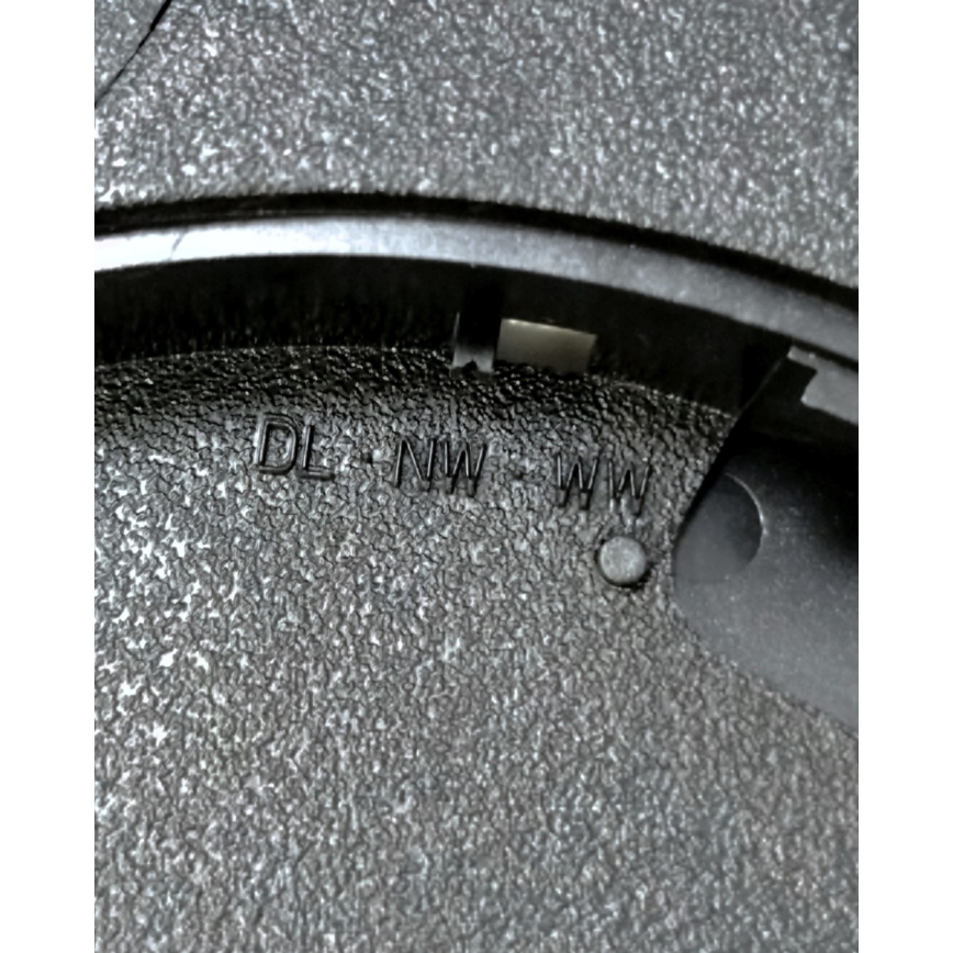 LED laelamp LED/32W/230V 3000/4000/6500K läbimõõt 40 cm must