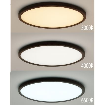 LED laelamp LED/32W/230V 3000/4000/6500K, läbimõõt 40 cm, pruun