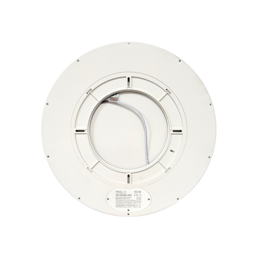 LED laelamp LED/32W/230V 3000/4000/6500K Ø 40 cm valge