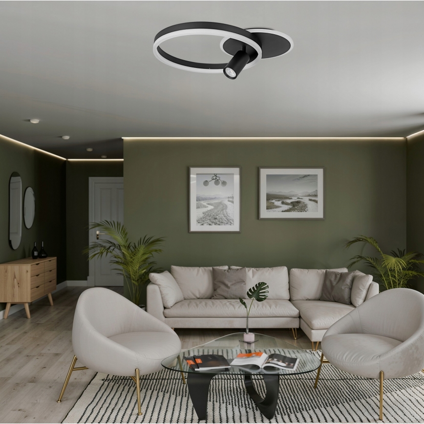 LED laelamp LED/38W/230V + 1xGU10/30W must