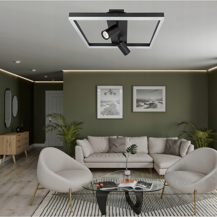 LED laelamp LED/38W/230V + 2xGU10/30W must