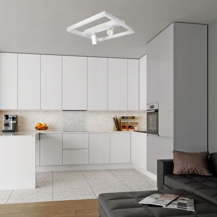 LED laelamp LED/38W/230V + 2xGU10/30W valge