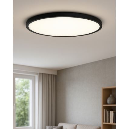 LED laelamp LED/40W/230V 3000/4000/6500K läbimõõt 50 cm must