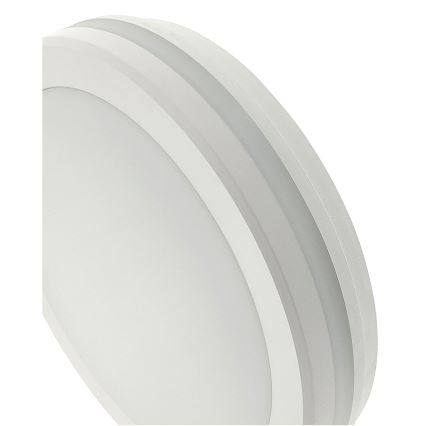 LED-vannitoa laevalgusti liikumisanduriga LED/20W/230V 3000/4000/6500K Ø 23 cm IP54 valge