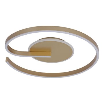 LED laelamp LORENZO LED/22W/230V, läbimõõt 50 cm, kuldne