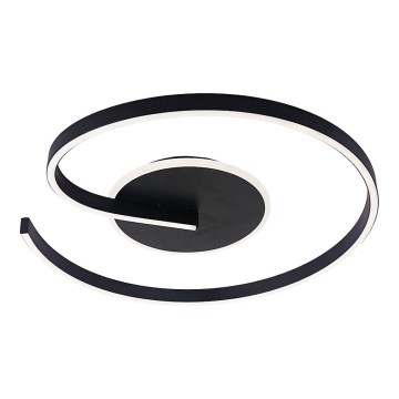 LED laelamp LORENZO LED/22W/230V, läbimõõt 50 cm, must