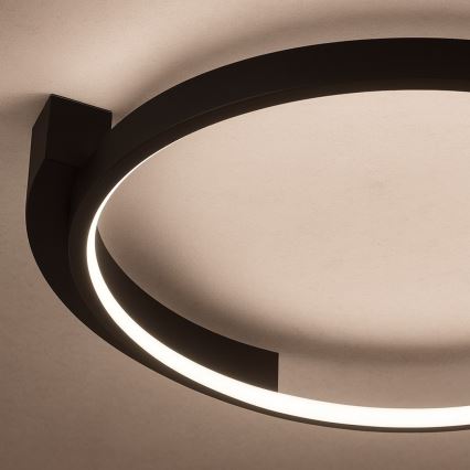 LED laelamp LUNA LED/18W/230V läbimõõduga 42,5 cm must