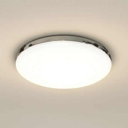 LED laelamp MAYA LED/36W/230V Ø 50 cm läikiv kroom