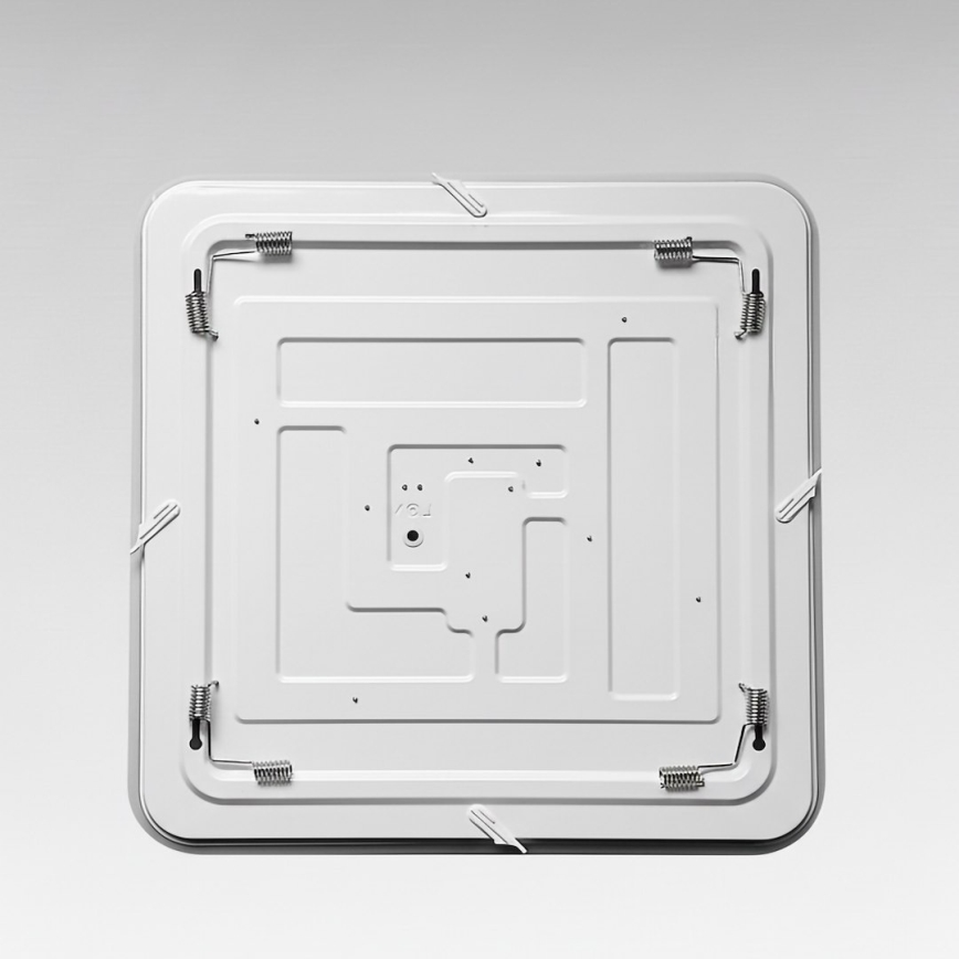 LED laelamp NEMO LED/36W/230V 50x50 cm, läikiv kroom