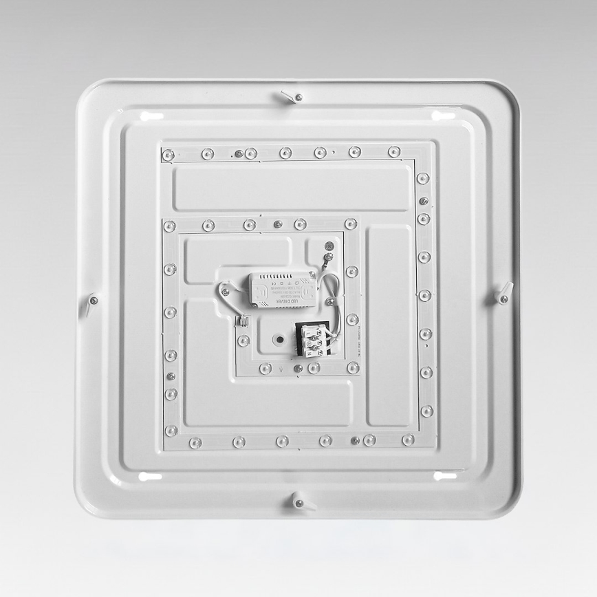 LED laelamp NEMO LED/36W/230V 50x50 cm, läikiv kroom