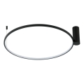 LED laelamp RING S LED/50W/230V 3000/4000/6000K läbimõõt 90 cm must