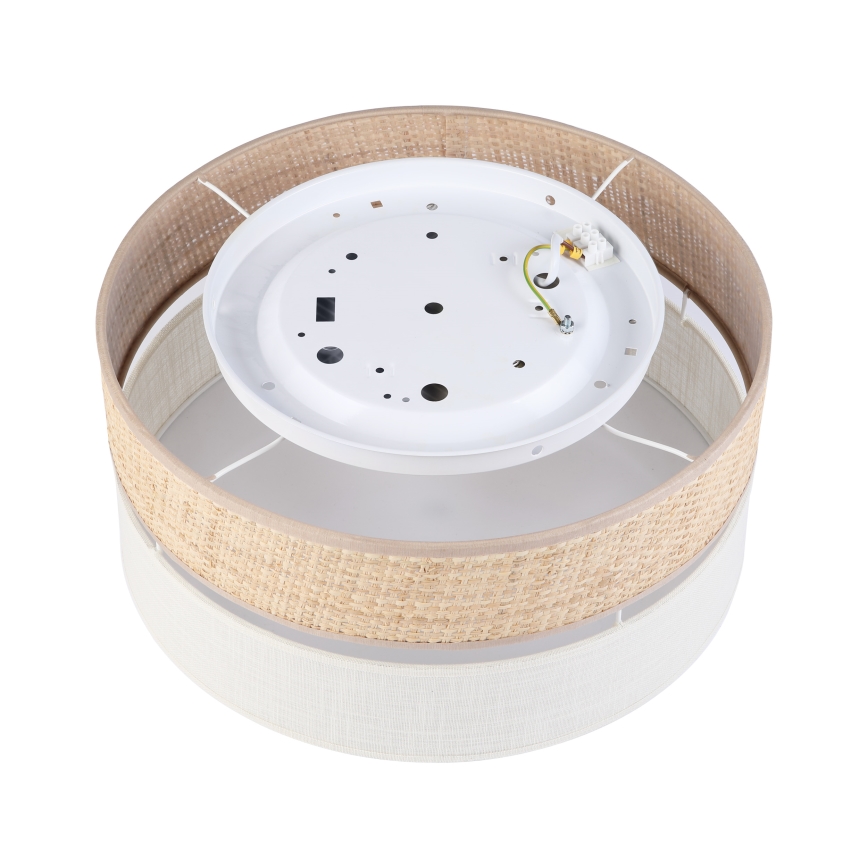 LED laelamp SIRJA BOHO LED/20W/230V 4000K läbimõõt 35 cm beež/kreem
