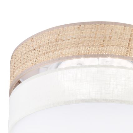 LED laelamp SIRJA BOHO LED/20W/230V 4000K läbimõõt 35 cm beež/kreem