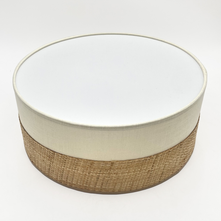 LED laelamp SIRJA BOHO LED/20W/230V 4000K Ø 35 cm beež/kreem