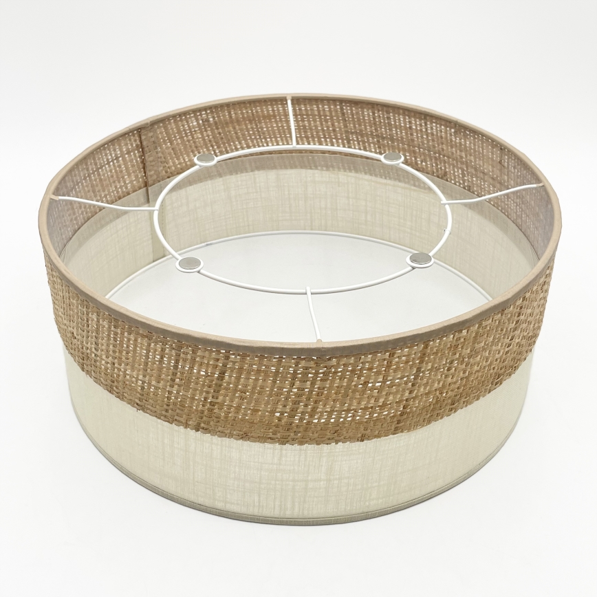 LED laelamp SIRJA BOHO LED/20W/230V 4000K Ø 35 cm beež/kreem