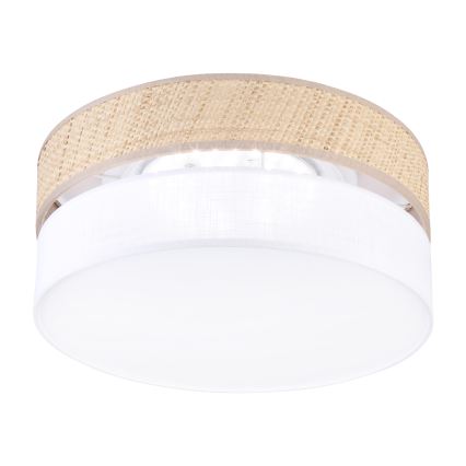 LED laelamp SIRJA BOHO LED/20W/230V 4000K Ø 35 cm beež/valge