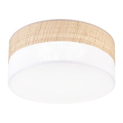 LED laevalgusti SIRJA BOHO LED/20W/230V 4000K Ø 35 cm beež/valge