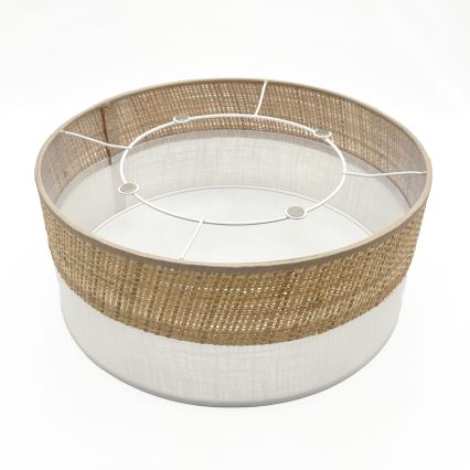 LED laevalgusti SIRJA BOHO LED/20W/230V 4000K Ø 35 cm beež/valge