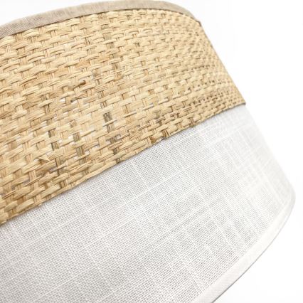 LED laevalgusti SIRJA BOHO LED/20W/230V 4000K Ø 35 cm beež/valge