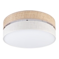 LED laelamp SIRJA BOHO LED/36W/230V 4000K läbimõõt 45 cm beež/kreemjas