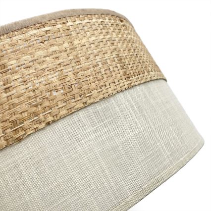 LED laelamp SIRJA BOHO LED/36W/230V 4000K, läbimõõt 45 cm, beež/kreemjas