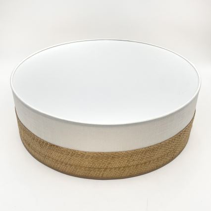 LED laelamp SIRJA BOHO LED/36W/230V 4000K läbimõõt 45 cm beež/valge