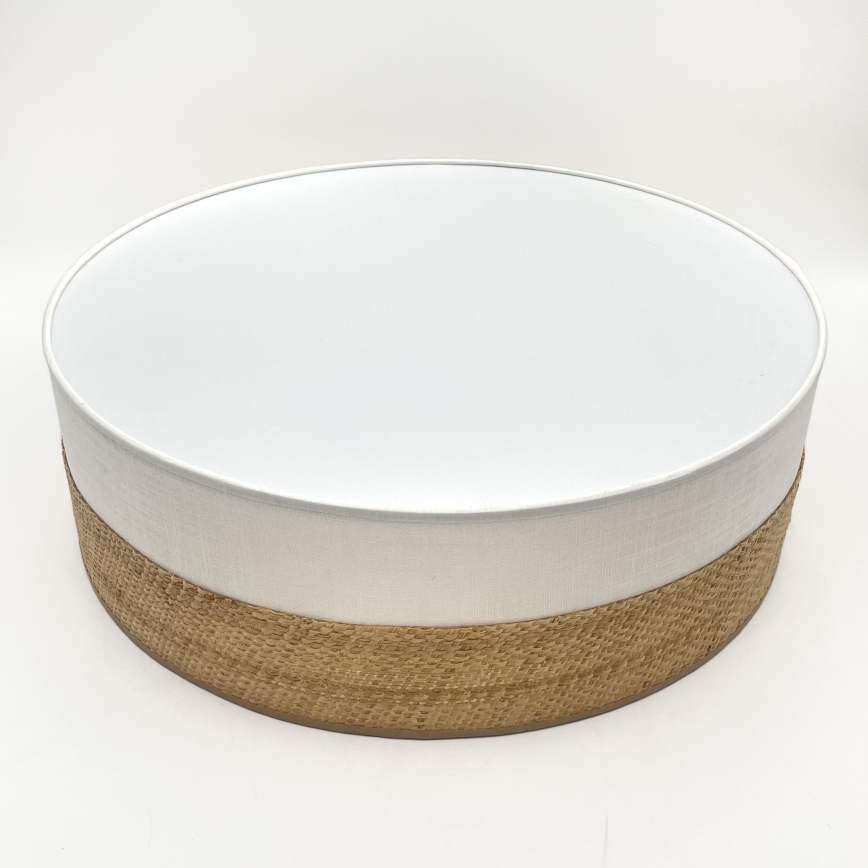 LED laelamp SIRJA BOHO LED/36W/230V 4000K läbimõõt 45 cm beež/valge