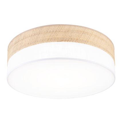 LED laelamp SIRJA BOHO LED/36W/230V 4000K läbimõõt 45 cm beež/valge