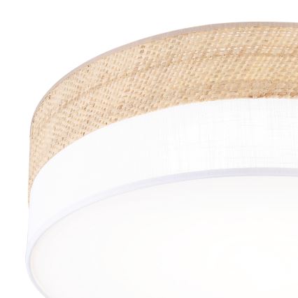 LED laelamp SIRJA BOHO LED/36W/230V 4000K läbimõõt 45 cm beež/valge
