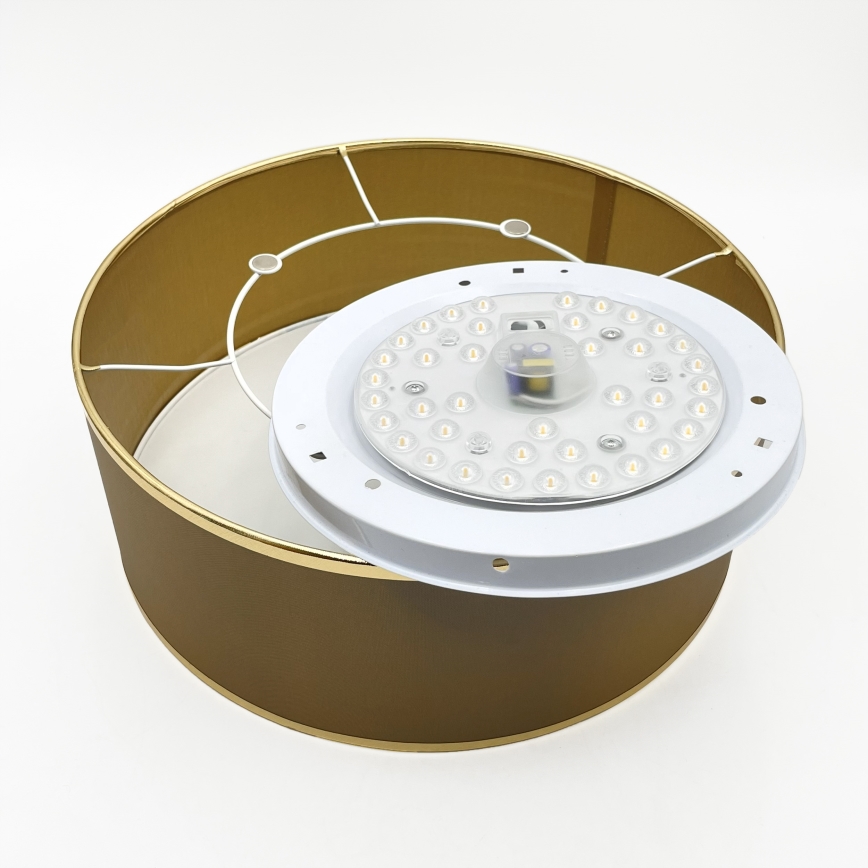 LED laelamp SIRJA LED/20W/230V 4000K Ø 35 cm pruun/kuldne
